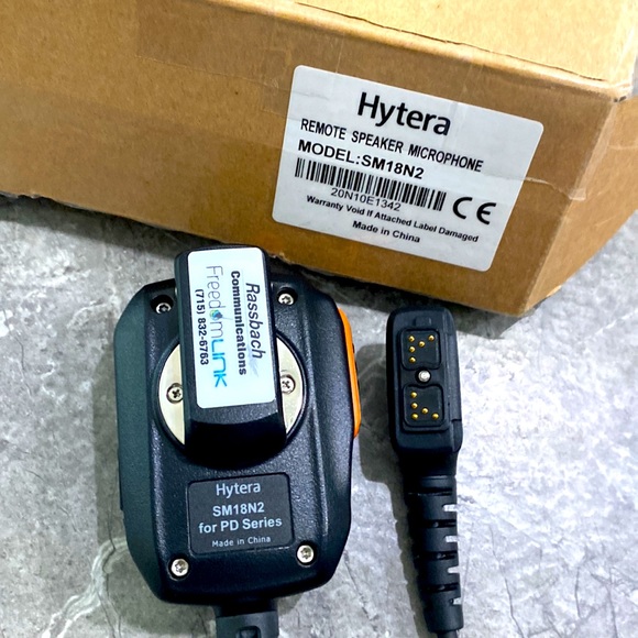 Hytera Remote Speaker Microphone EUC Tactical Emergency - Picture 6 of 12